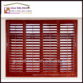 89MM blade with L frame T post wood plantation shutter